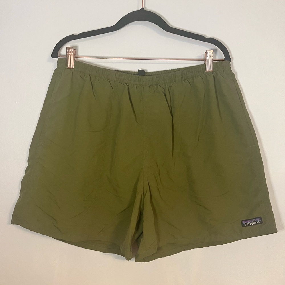Patagonia Men's Baggies Shorts Swim Trunk 5” Inseam - Green